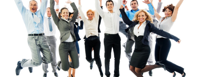 Large group of a business people jumping together. 
Isolated on a white background. 

[url=http://www.istockphoto.com/search/lightbox/9786622][img]http://dl.dropbox.com/u/40117171/business.jpg[/img][/url]